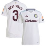 aston villa adidas away shirt 2024-25 – womens with diego carlos 3 cup printing Collection | Aston Villa Football Kits and Shirts
