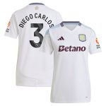 aston villa adidas away shirt 2024-25 – womens with diego carlos 3 printing Collection | Aston Villa Football Kits and Shirts