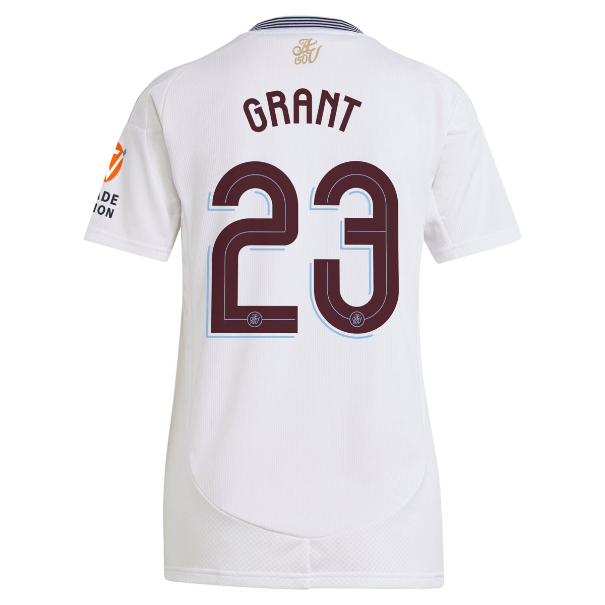 aston villa adidas away shirt 2024-25 – womens with grant 23 cup printing Collection | Aston Villa Football Kits and Shirts