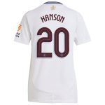 aston villa adidas away shirt 2024-25 – womens with hanson 20 cup printing Collection | Aston Villa Football Kits and Shirts