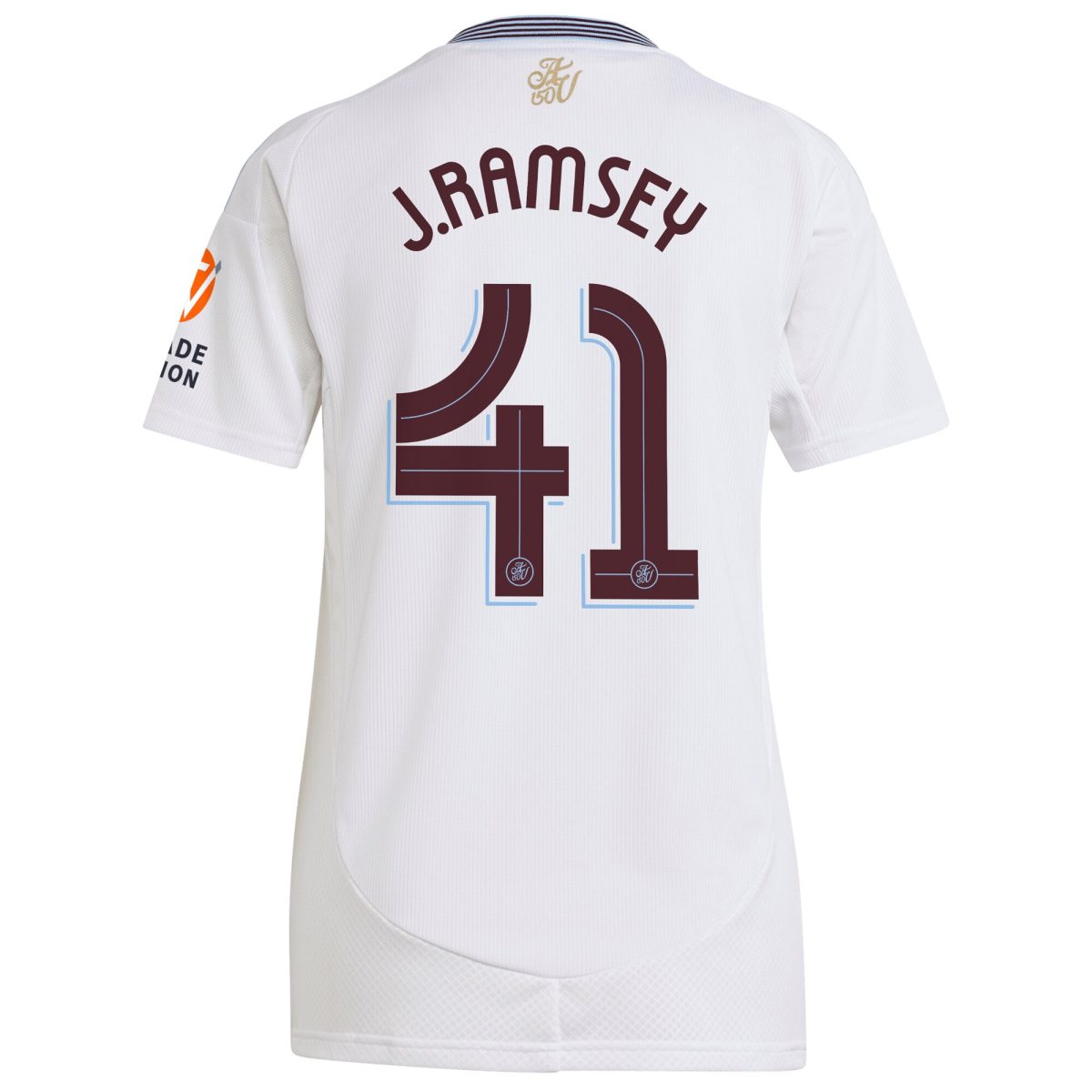 aston villa adidas away shirt 2024-25 – womens with j. ramsey 41 cup printing Collection | Aston Villa Football Kits and Shirts
