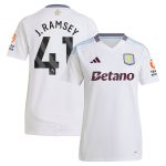 aston villa adidas away shirt 2024-25 – womens with j. ramsey 41 printing Collection | Aston Villa Football Kits and Shirts
