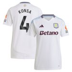 aston villa adidas away shirt 2024-25 – womens with konsa 4 printing Collection | Aston Villa Football Kits and Shirts