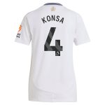 aston villa adidas away shirt 2024-25 – womens with konsa 4 printing Collection | Aston Villa Football Kits and Shirts