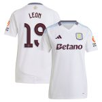 aston villa adidas away shirt 2024-25 – womens with leon 19 cup printing Collection | Aston Villa Football Kits and Shirts