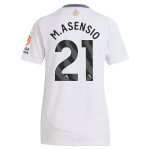 aston villa adidas away shirt 2024-25 – womens with m.asensio 21 printing Collection | Aston Villa Football Kits and Shirts