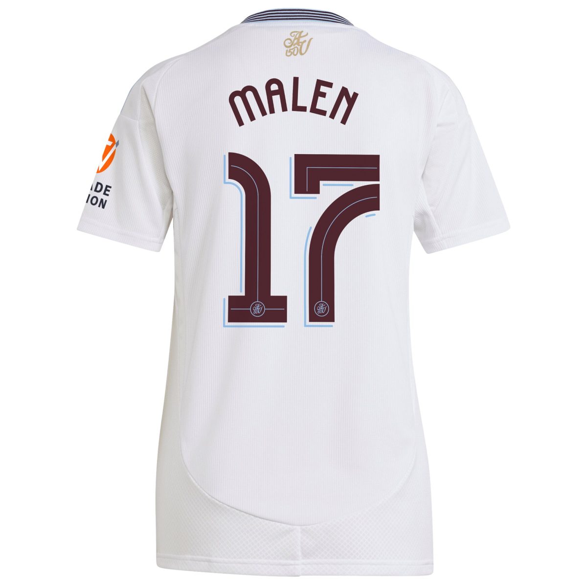 aston villa adidas away shirt 2024-25 – womens with malen 17 cup printing Collection | Aston Villa Football Kits and Shirts