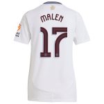 aston villa adidas away shirt 2024-25 – womens with malen 17 cup printing Collection | Aston Villa Football Kits and Shirts