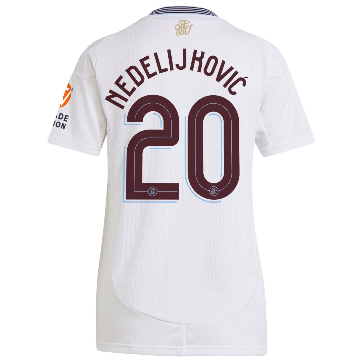 aston villa adidas away shirt 2024-25 – womens with nedeljković 20 cup printing Collection | Aston Villa Football Kits and Shirts