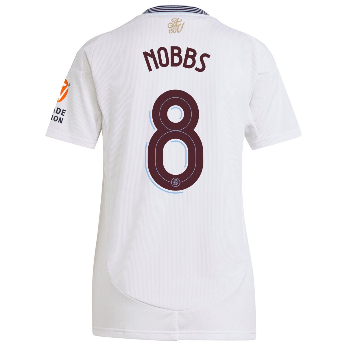 aston villa adidas away shirt 2024-25 – womens with nobbs 8 cup printing Collection | Aston Villa Football Kits and Shirts