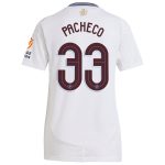 aston villa adidas away shirt 2024-25 – womens with pacheco 33 cup printing Collection | Aston Villa Football Kits and Shirts