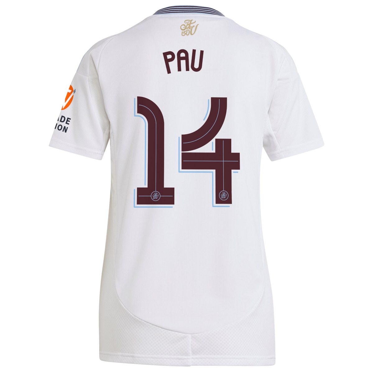 aston villa adidas away shirt 2024-25 – womens with pau 14 cup printing Collection | Aston Villa Football Kits and Shirts