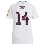 aston villa adidas away shirt 2024-25 – womens with pau 14 cup printing Collection | Aston Villa Football Kits and Shirts