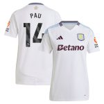 aston villa adidas away shirt 2024-25 – womens with pau 14 printing Collection | Aston Villa Football Kits and Shirts