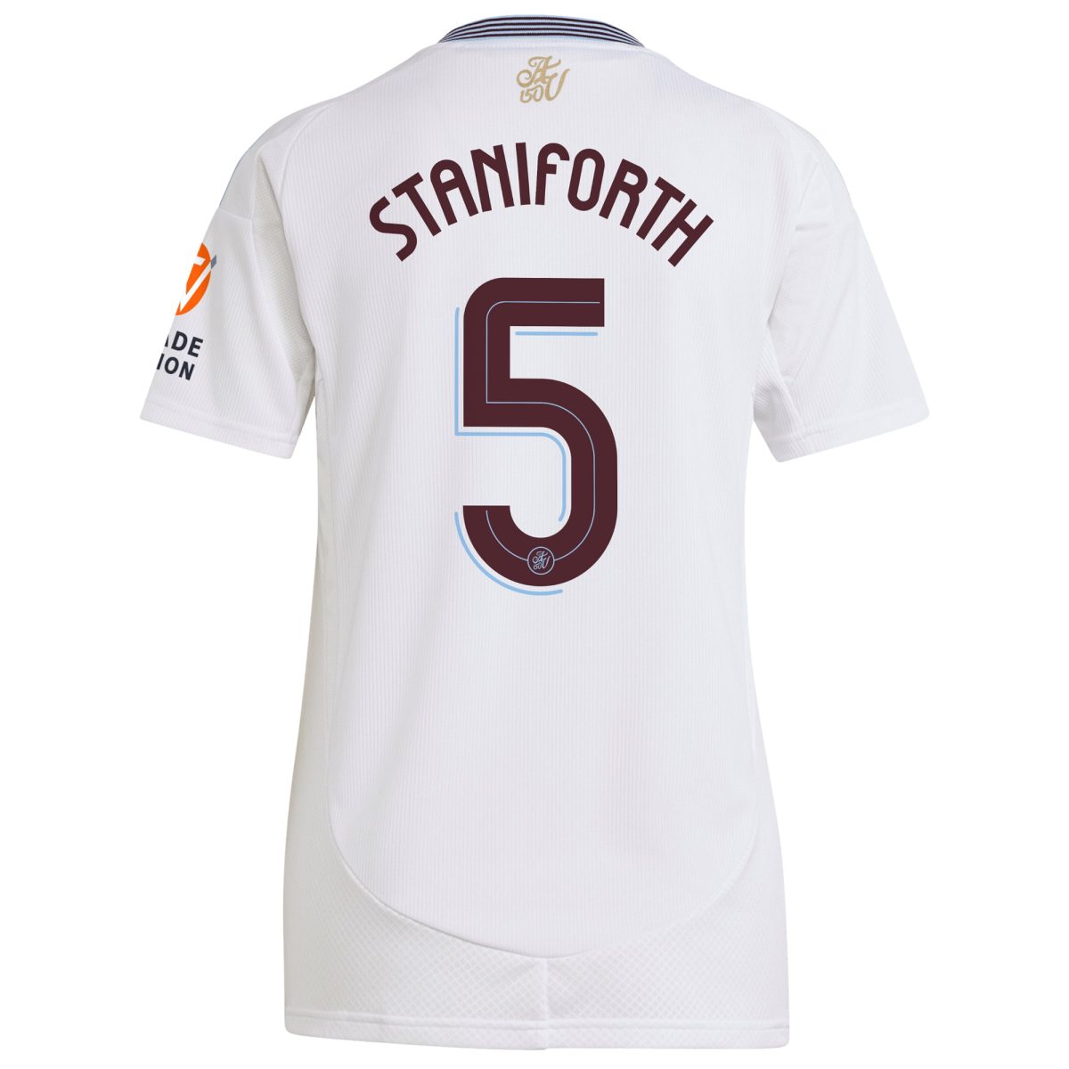 aston villa adidas away shirt 2024-25 – womens with staniforth 5 cup printing Collection | Aston Villa Football Kits and Shirts