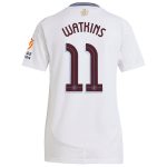 aston villa adidas away shirt 2024-25 – womens with watkins 11 cup printing Collection | Aston Villa Football Kits and Shirts