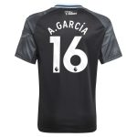 aston villa adidas away shirt 2025-26 – kids with a.garcía 16 printing Collection | Aston Villa Football Kits and Shirts