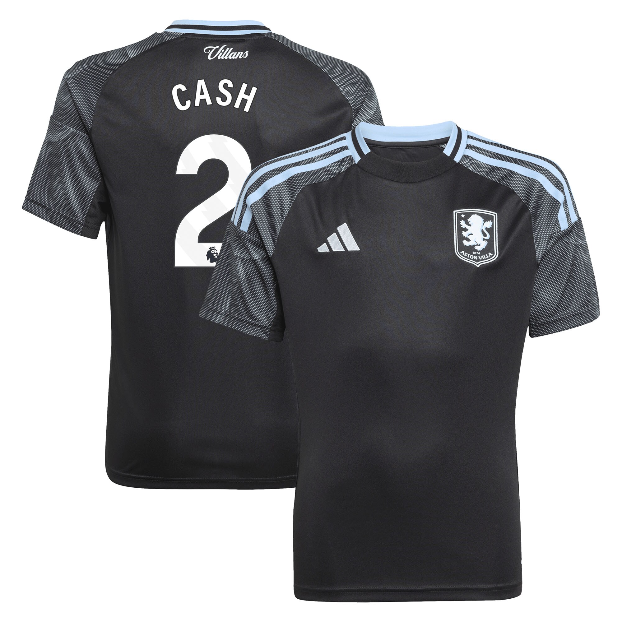 aston villa adidas away shirt 2025-26 – kids with cash 2 printing Collection | Aston Villa Football Kits and Shirts