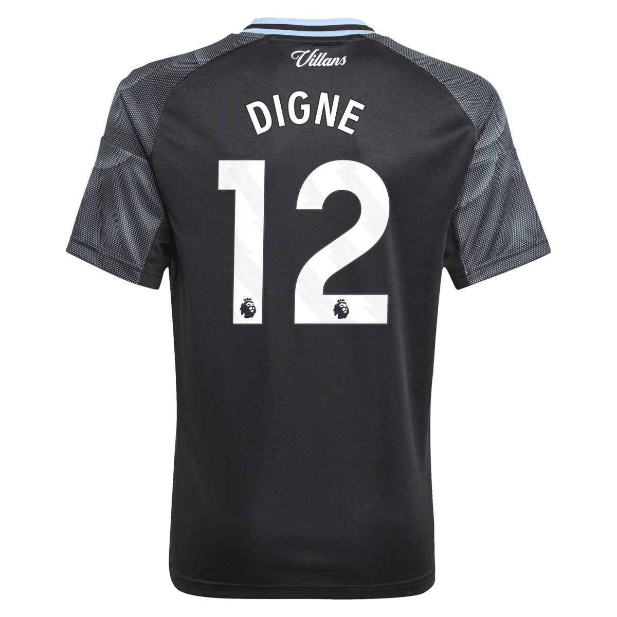 aston villa adidas away shirt 2025-26 – kids with digne 12 printing Collection | Aston Villa Football Kits and Shirts