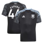 aston villa adidas away shirt 2025-26 – kids with kamara 44 printing Collection | Aston Villa Football Kits and Shirts