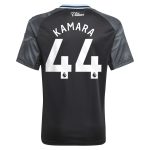 aston villa adidas away shirt 2025-26 – kids with kamara 44 printing Collection | Aston Villa Football Kits and Shirts
