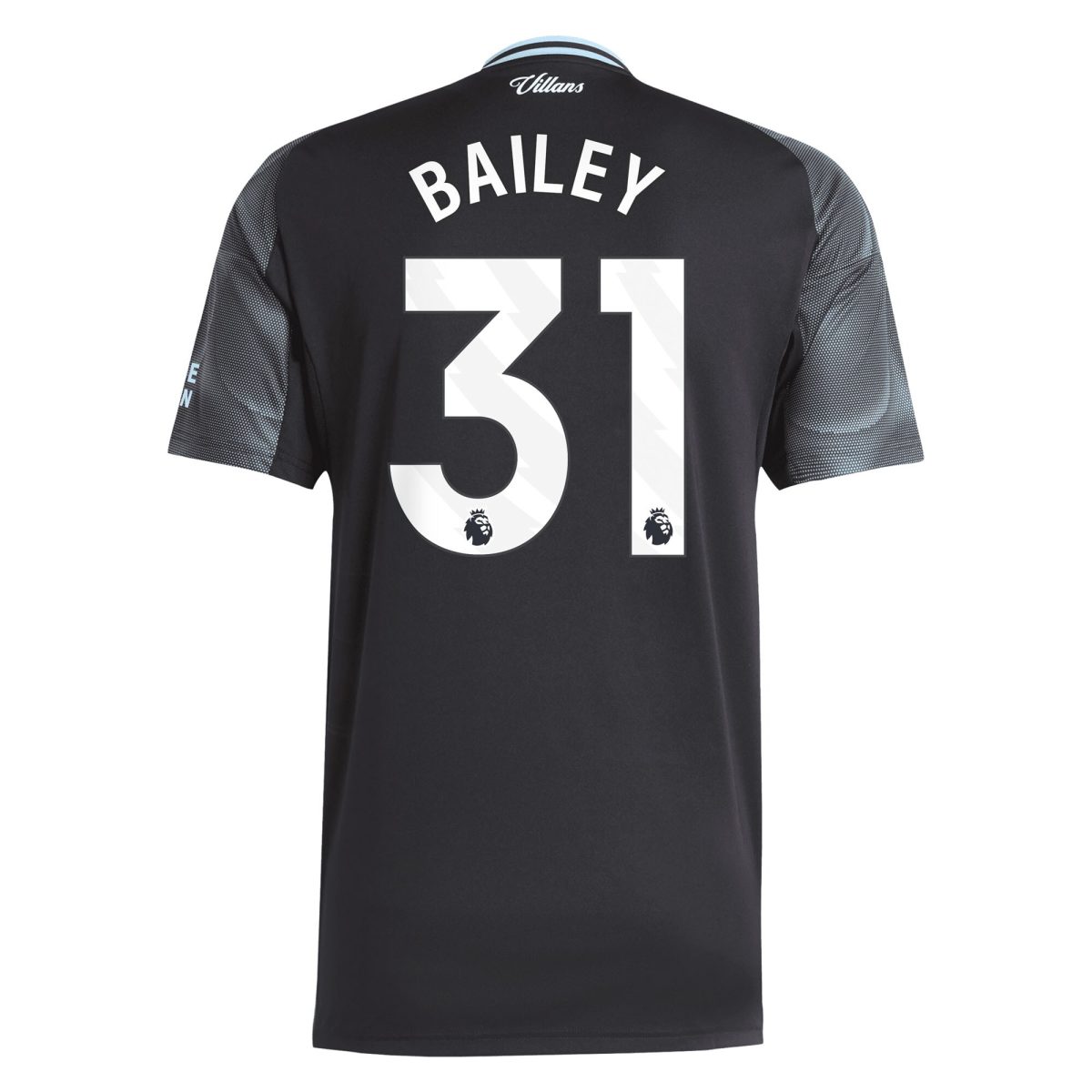 aston villa adidas away shirt 2025-26 with bailey 31 printing Collection | Aston Villa Football Kits and Shirts