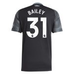 aston villa adidas away shirt 2025-26 with bailey 31 printing Collection | Aston Villa Football Kits and Shirts