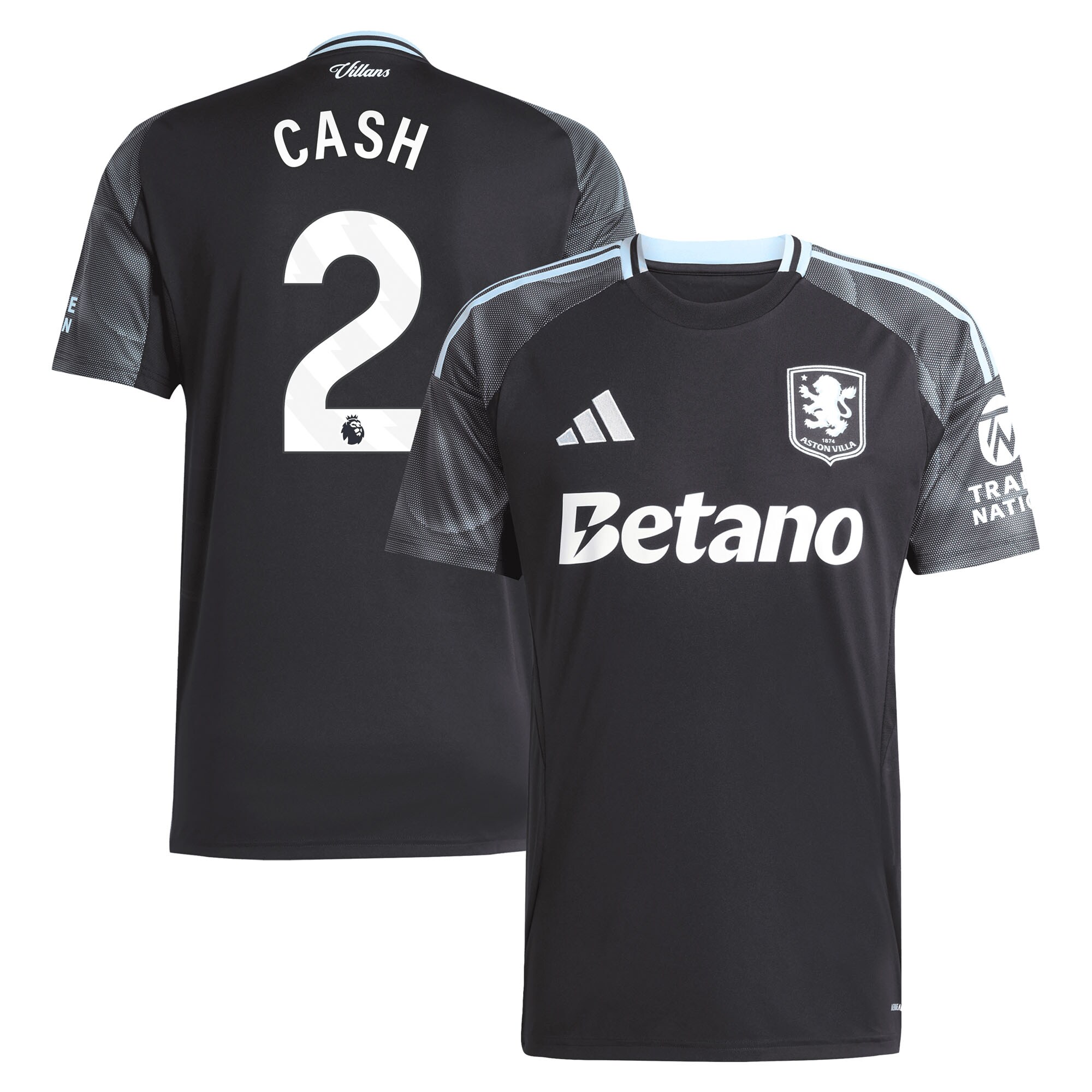 aston villa adidas away shirt 2025-26 with cash 2 printing Collection | Aston Villa Football Kits and Shirts