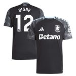aston villa adidas away shirt 2025-26 with digne 12 printing Collection | Aston Villa Football Kits and Shirts