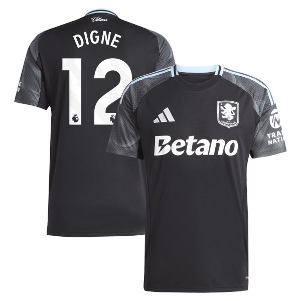 aston villa adidas away shirt 2025-26 with digne 12 printing Collection | Aston Villa Football Kits and Shirts
