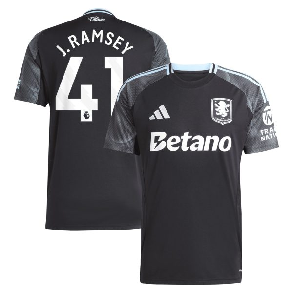 aston villa adidas away shirt 2025-26 with j. ramsey 41 printing Collection | Aston Villa Football Kits and Shirts
