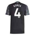 aston villa adidas away shirt 2025-26 with konsa 4 printing Collection | Aston Villa Football Kits and Shirts
