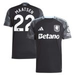 aston villa adidas away shirt 2025-26 with maatsen 22 printing Collection | Aston Villa Football Kits and Shirts