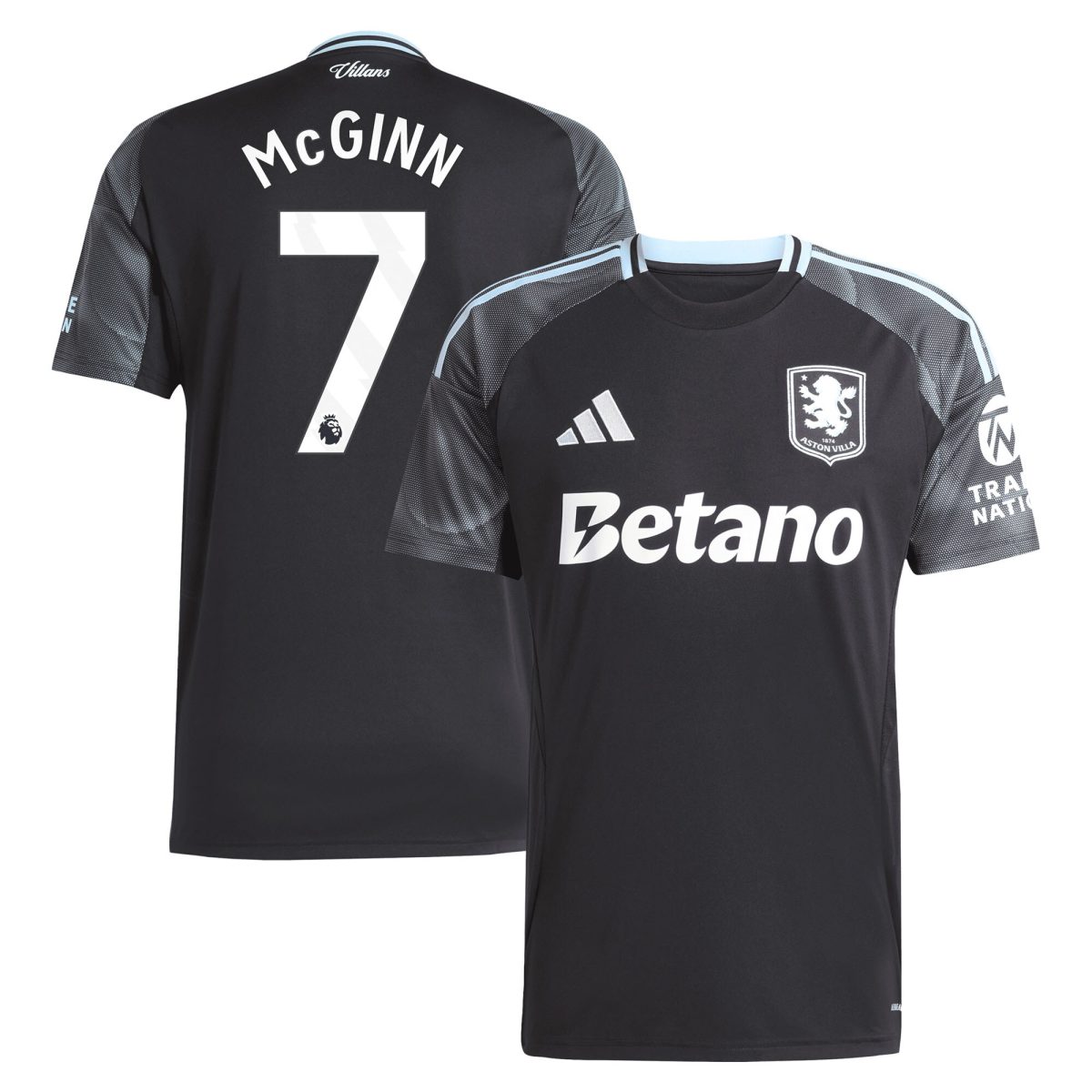 aston villa adidas away shirt 2025-26 with mcginn 7 printing Collection | Aston Villa Football Kits and Shirts
