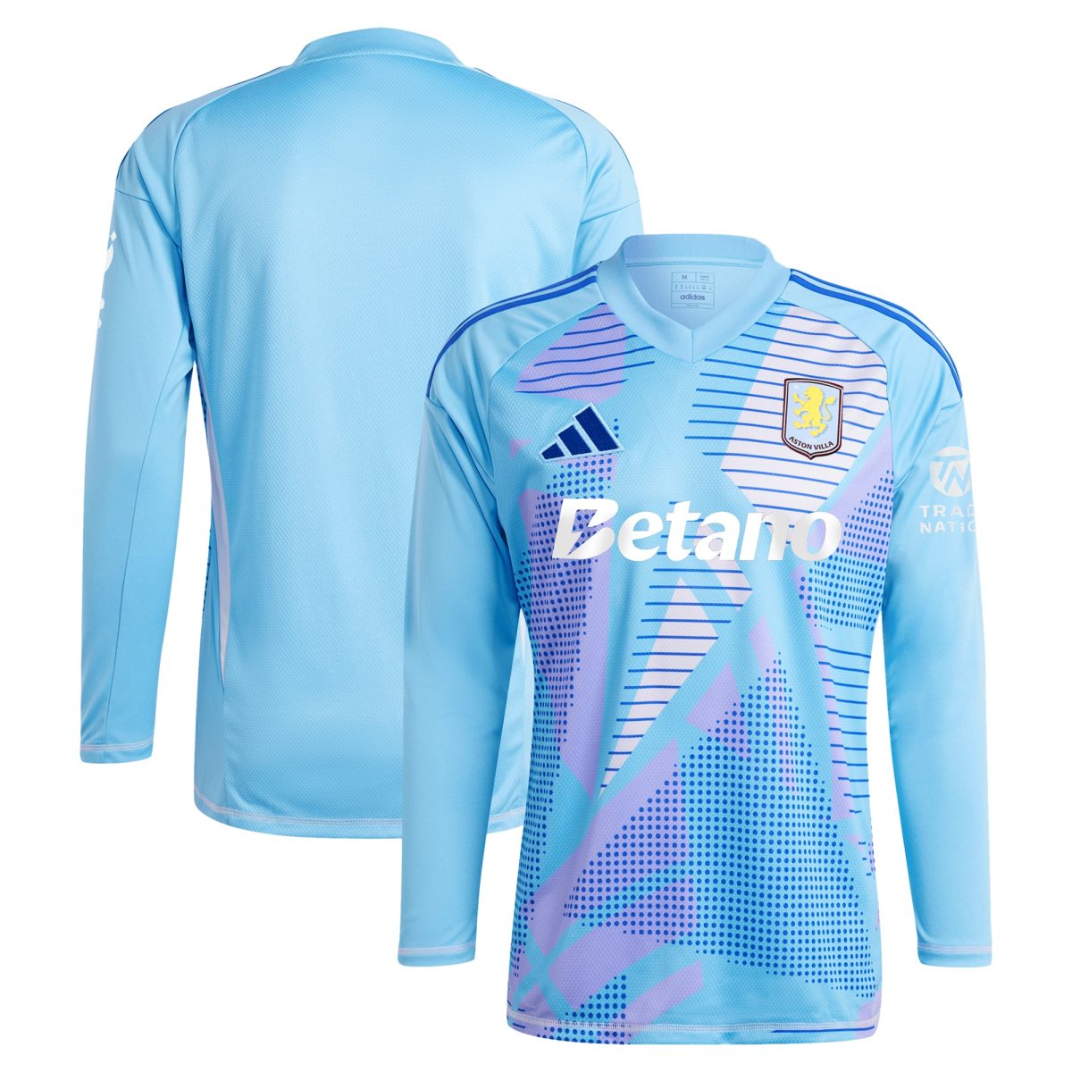 aston villa adidas goalkeeper shirt 2024-25 – long sleeve – 201964005 with custom printing Collection | Aston Villa Football Kits and Shirts