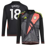 aston villa adidas goalkeeper shirt 2024-25 – long sleeve – kids with gauci 18 printing – 202029323 Collection | Aston Villa Football Kits and Shirts
