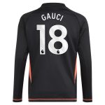 aston villa adidas goalkeeper shirt 2024-25 – long sleeve – kids with gauci 18 printing – 202029323 Collection | Aston Villa Football Kits and Shirts