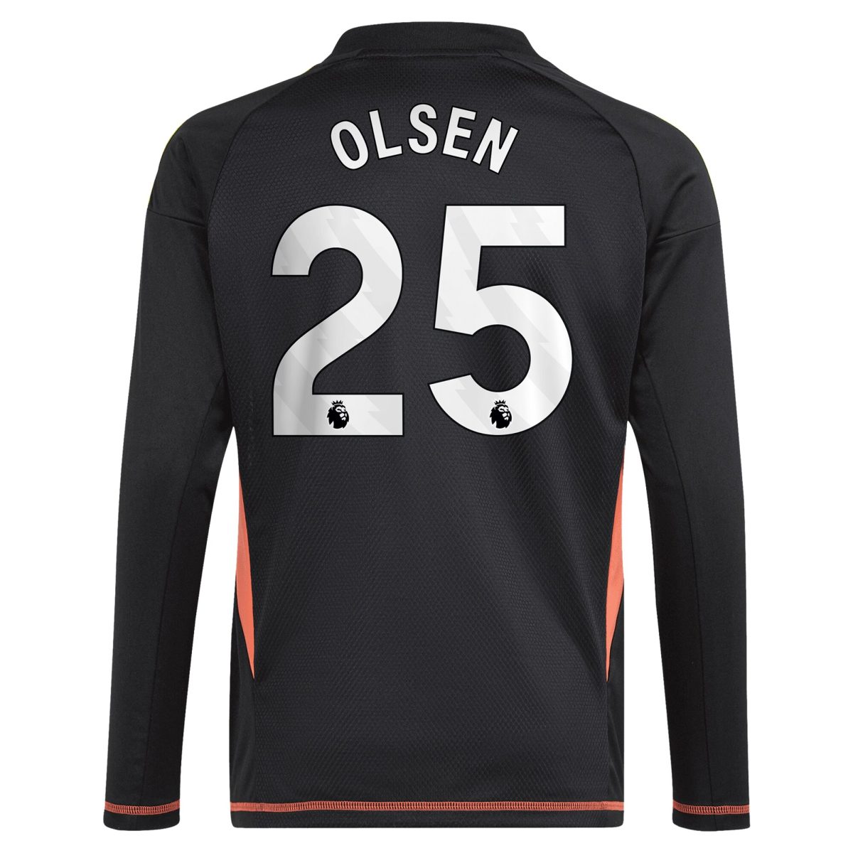 aston villa adidas goalkeeper shirt 2024-25 – long sleeve – kids with olsen 25 printing – 202029322 Collection | Aston Villa Football Kits and Shirts