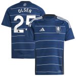 aston villa adidas goalkeeper shirt 2024-25 – long sleeve – kids with olsen 25 printing – 202030994 Collection | Aston Villa Football Kits and Shirts