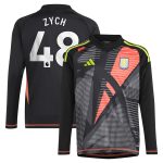aston villa adidas goalkeeper shirt 2024-25 – long sleeve – kids with zych 48 printing – 202153091 Collection | Aston Villa Football Kits and Shirts