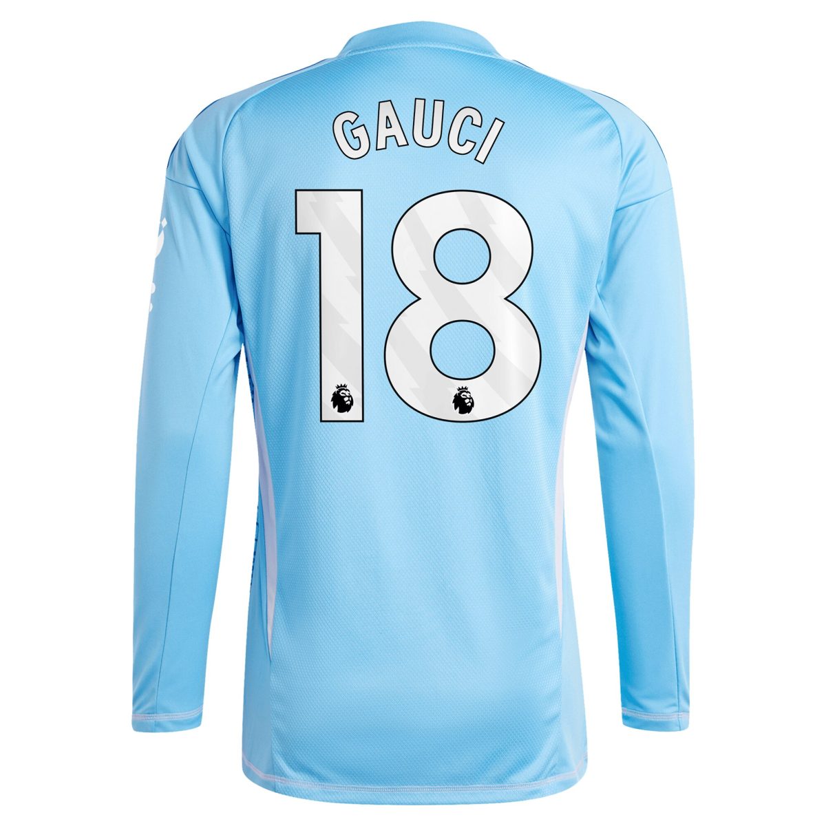aston villa adidas goalkeeper shirt 2024-25 – long sleeve with gauci 18 printing – 202030982 Collection | Aston Villa Football Kits and Shirts