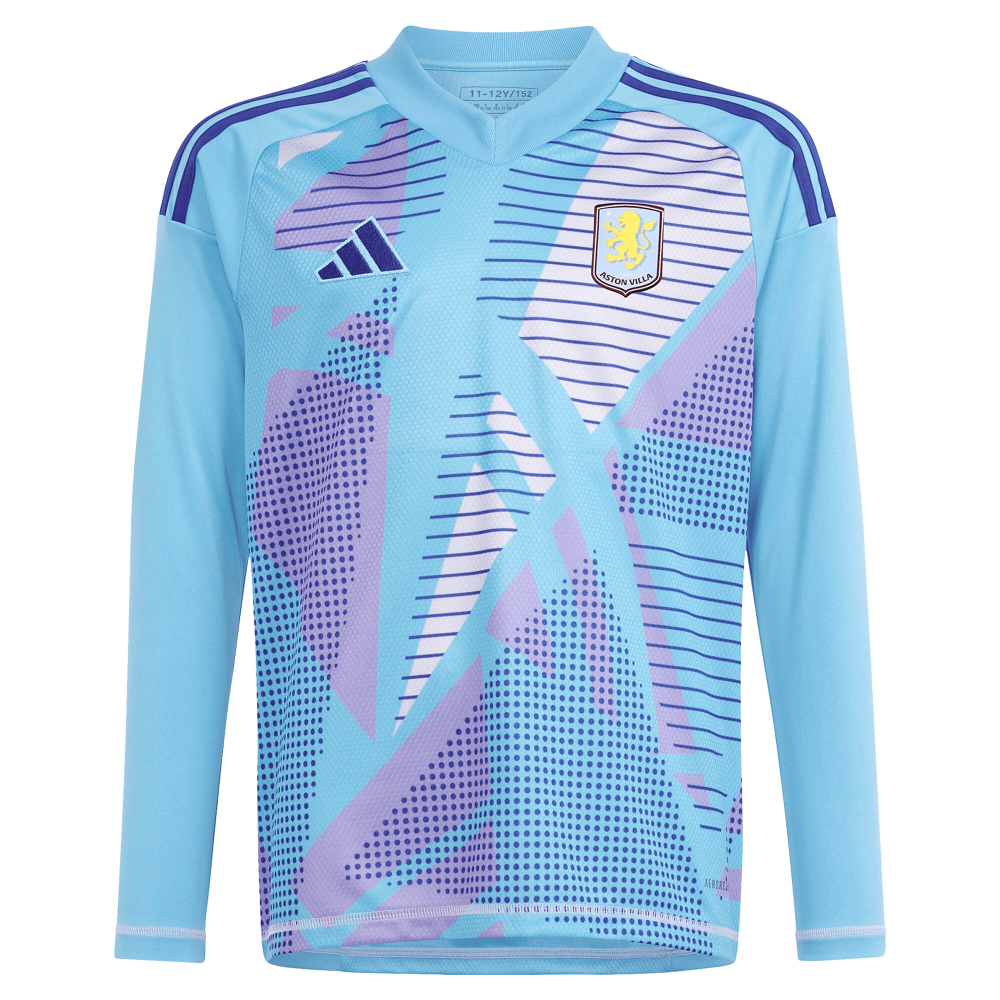 aston villa adidas goalkeeper shirt 2024-25 – long sleeve with martinez 23 printing – 202030980 Collection | Aston Villa Football Kits and Shirts