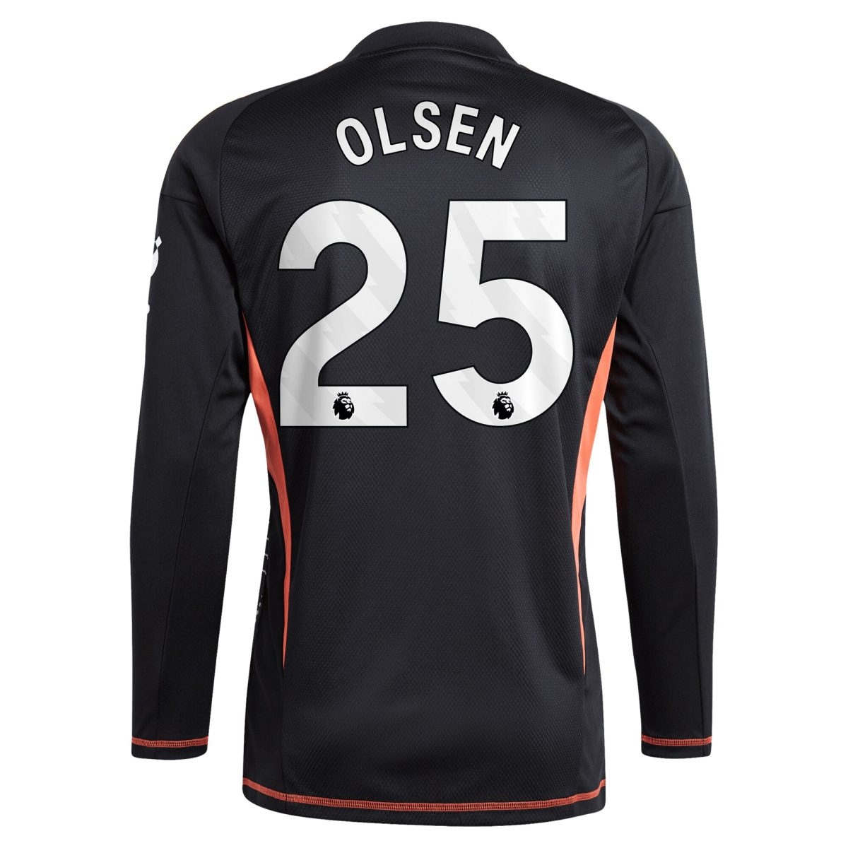 aston villa adidas goalkeeper shirt 2024-25 – long sleeve with olsen 25 printing – 202028939 Collection | Aston Villa Football Kits and Shirts