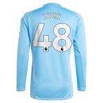 aston villa adidas goalkeeper shirt 2024-25 – long sleeve with zych 48 printing – 202153092 Collection | Aston Villa Football Kits and Shirts
