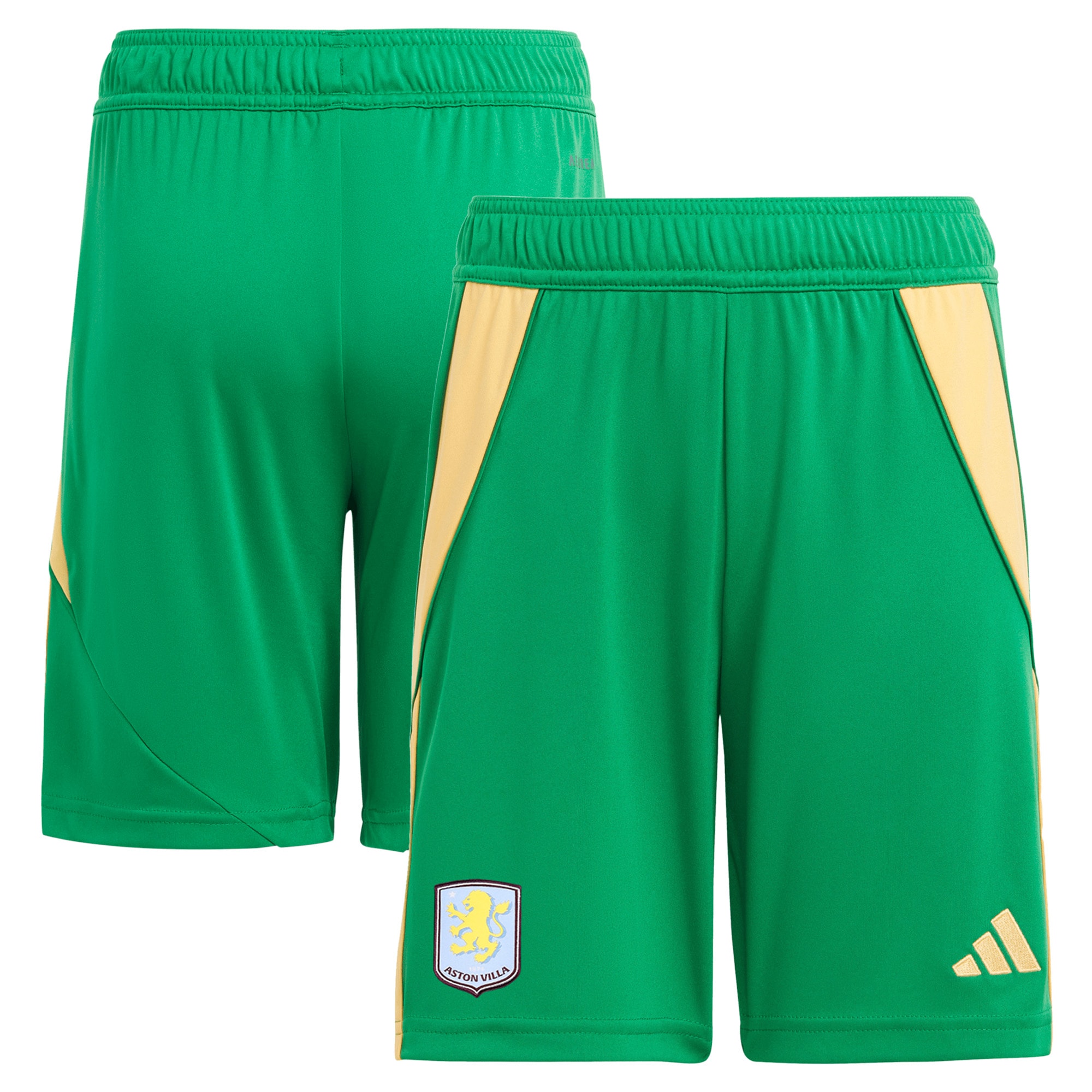 aston villa adidas goalkeeper shorts 2024-25 – kids – 201964012 with custom printing Collection | Aston Villa Football Kits and Shirts