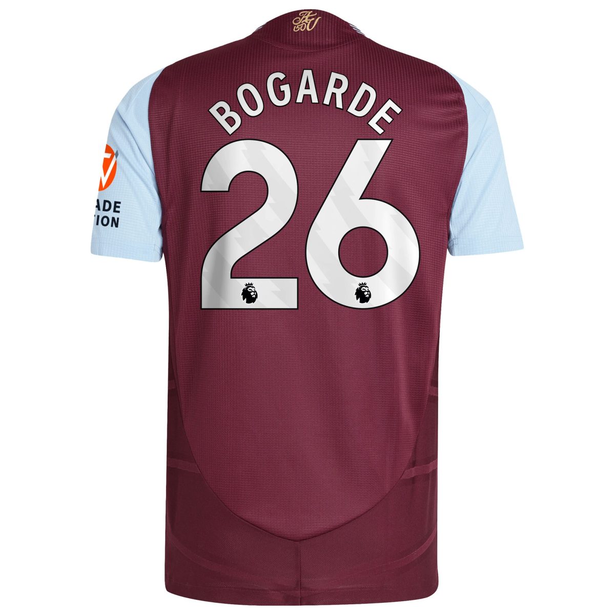 aston villa adidas home authentic shirt 2024-25 with bogarde 26 printing Collection | Aston Villa Football Kits and Shirts