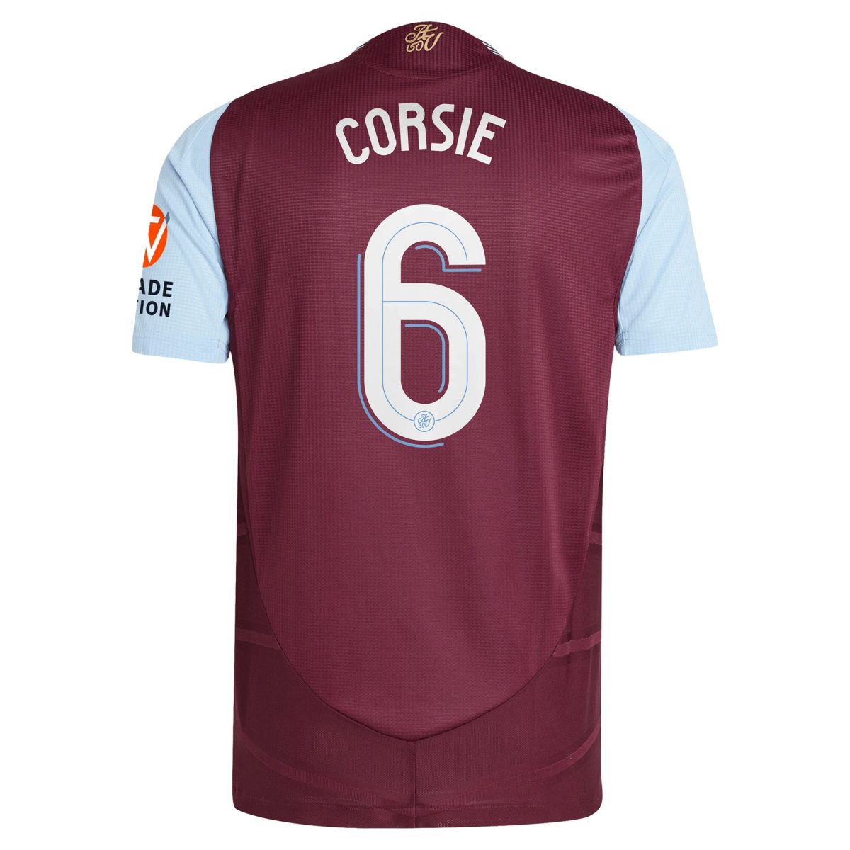 aston villa adidas home authentic shirt 2024-25 with corsie 6 cup printing Collection | Aston Villa Football Kits and Shirts