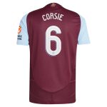 aston villa adidas home authentic shirt 2024-25 with corsie 6 cup printing Collection | Aston Villa Football Kits and Shirts