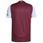 aston villa adidas home authentic shirt 2024-25 with custom printing Collection | Aston Villa Football Kits and Shirts