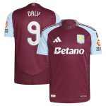 aston villa adidas home authentic shirt 2024-25 with daly 9 cup printing Collection | Aston Villa Football Kits and Shirts